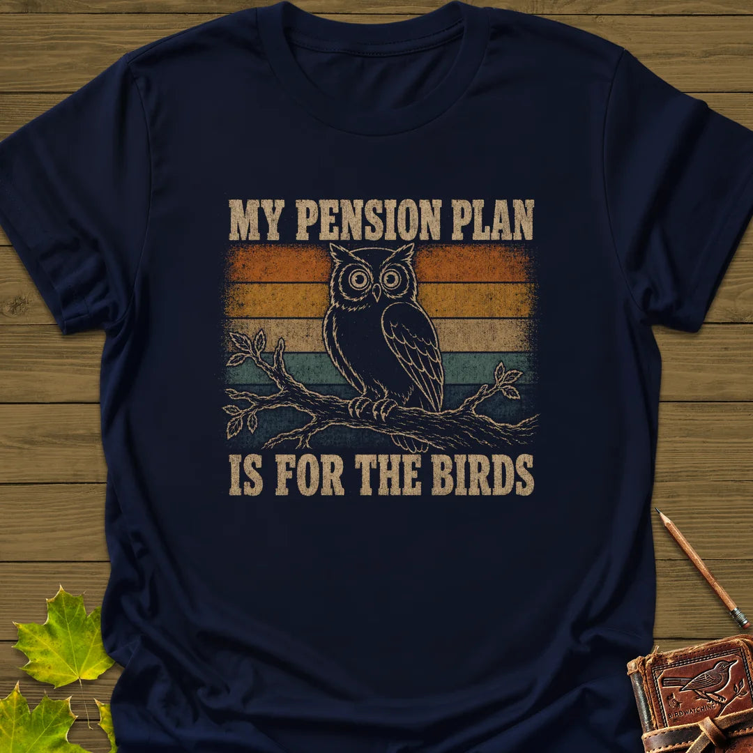 Pension Plan T-Shirt in Navy