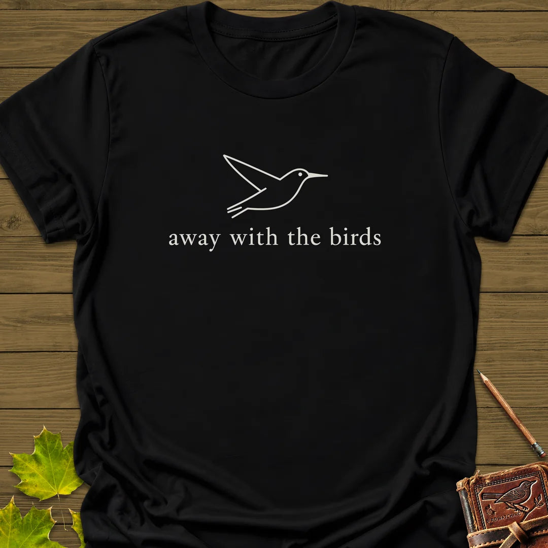 Flight Escape T-Shirt in Black
