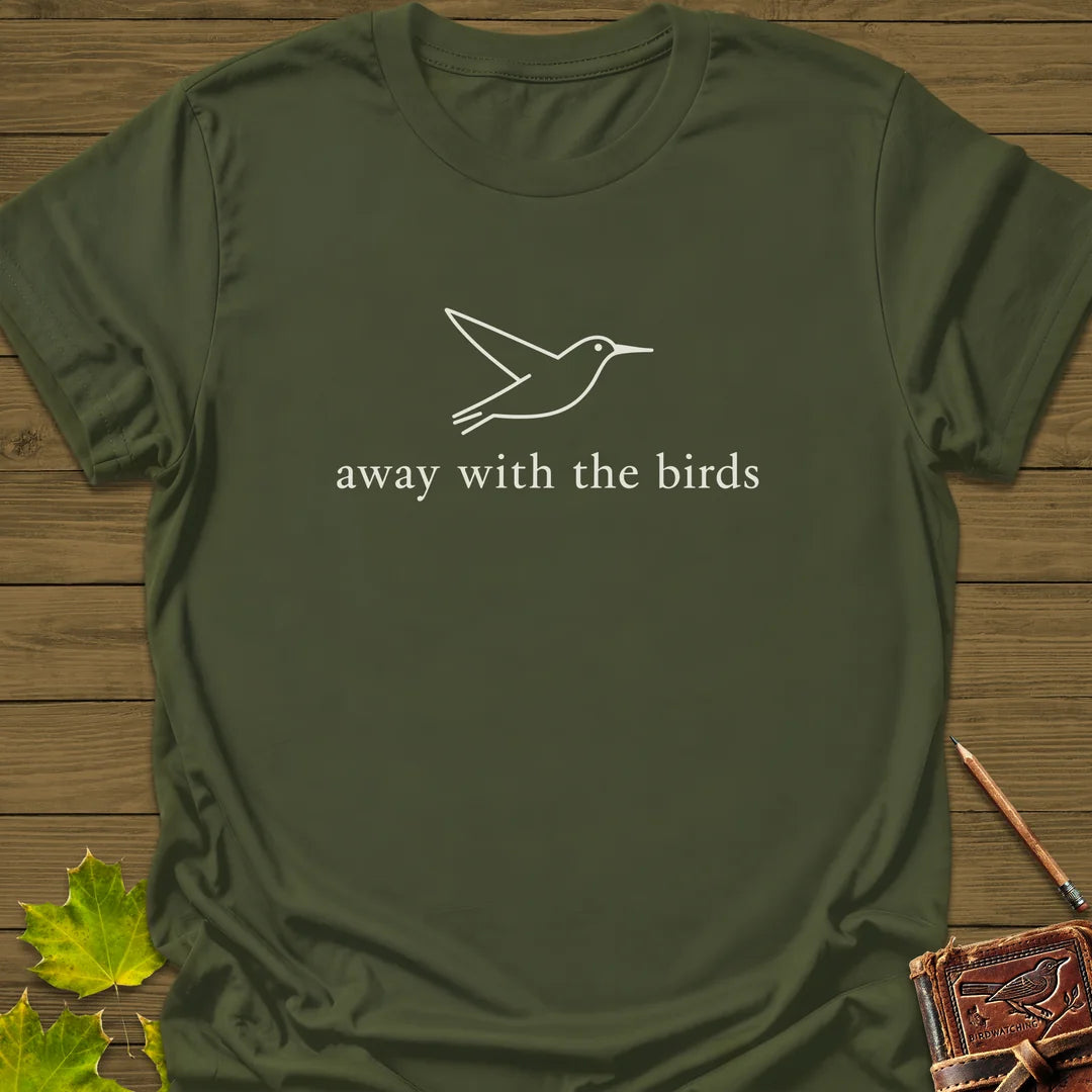 Flight Escape T-Shirt in Military Green