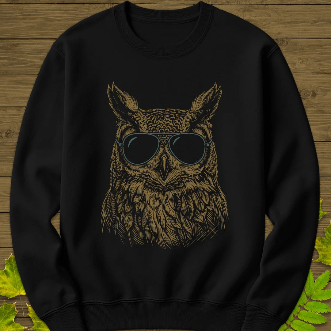 Wise Vision Sweatshirt in Black