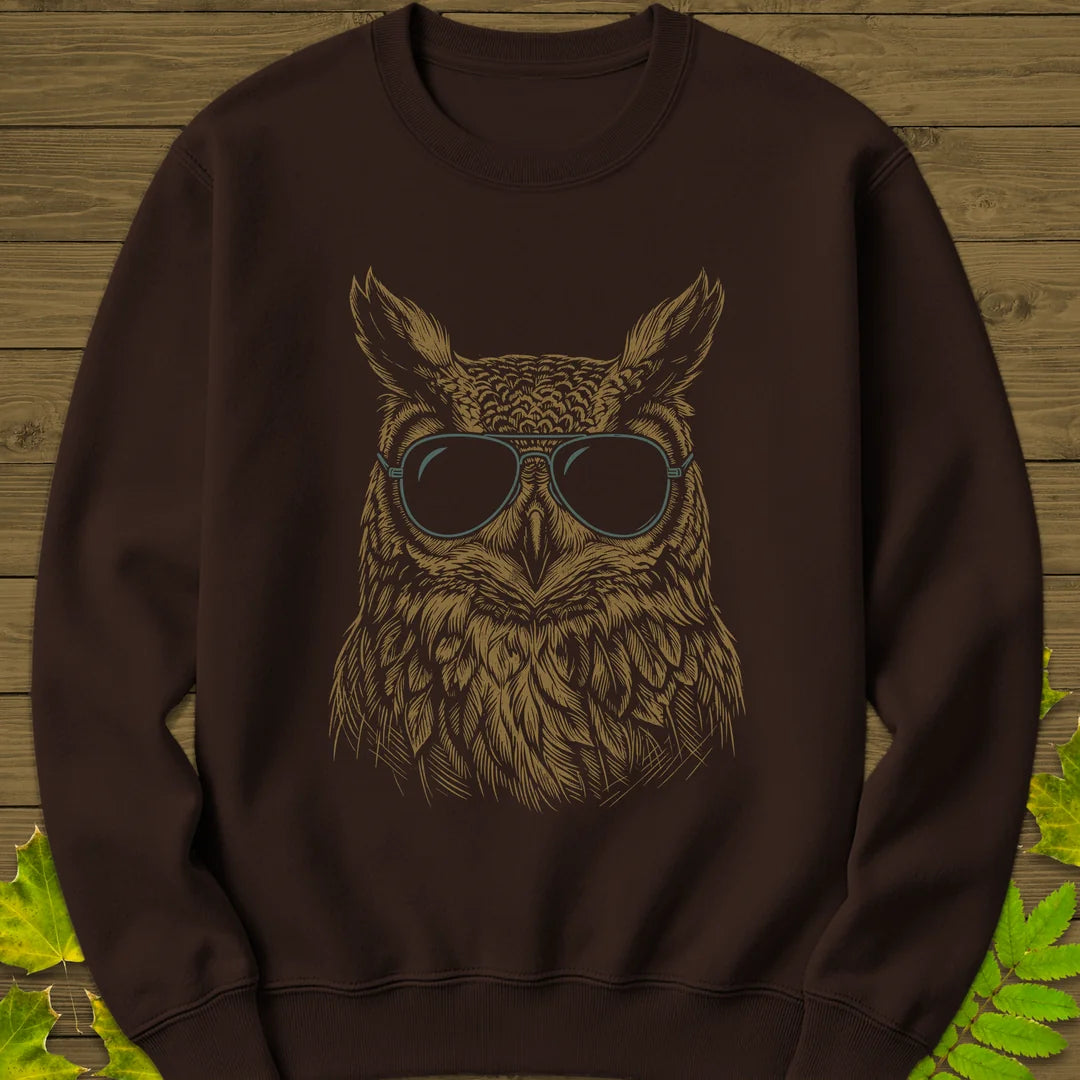 Wise Vision Sweatshirt in Dark Chocolate