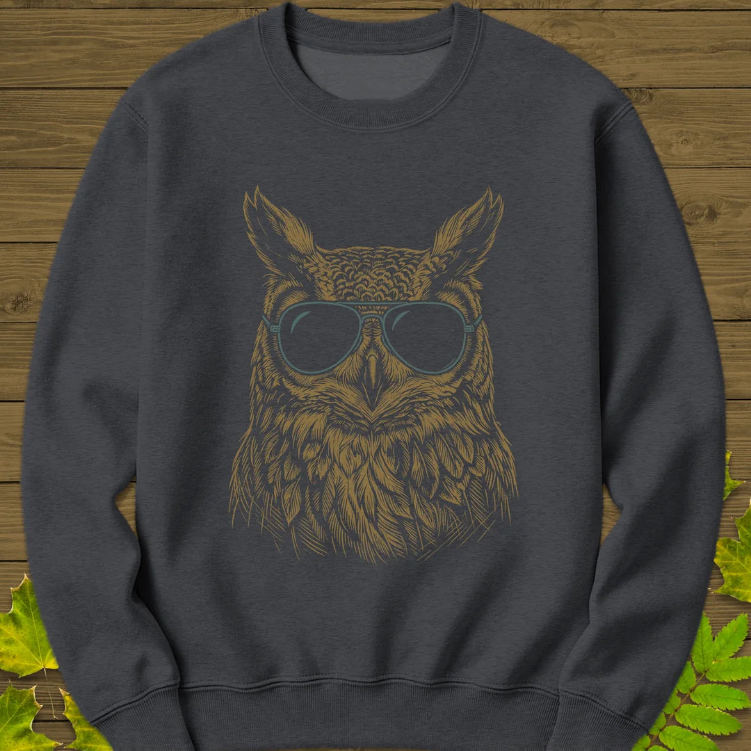 Wise Vision Sweatshirt in Dark Heather