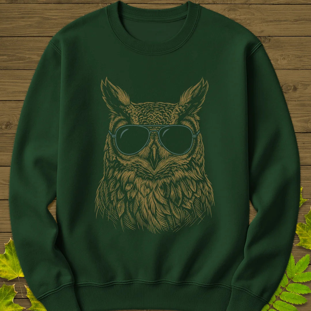 Wise Vision Sweatshirt in Forest Green