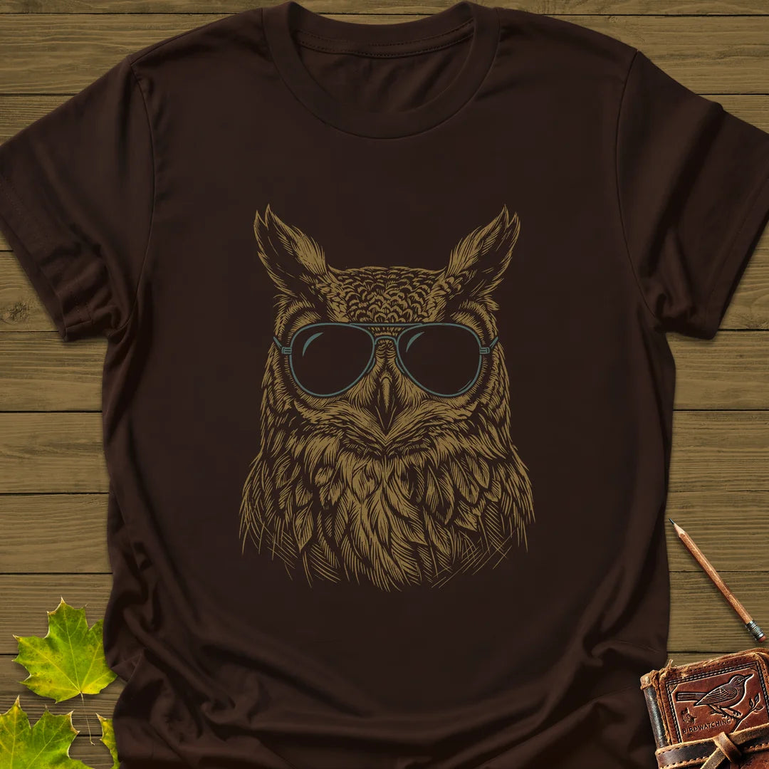 Wise Vision T-Shirt in Dark Chocolate