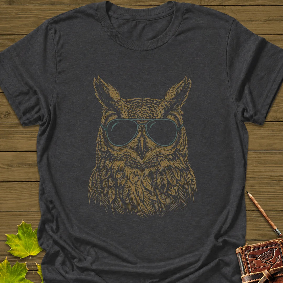 Wise Vision T-Shirt in Dark Heather