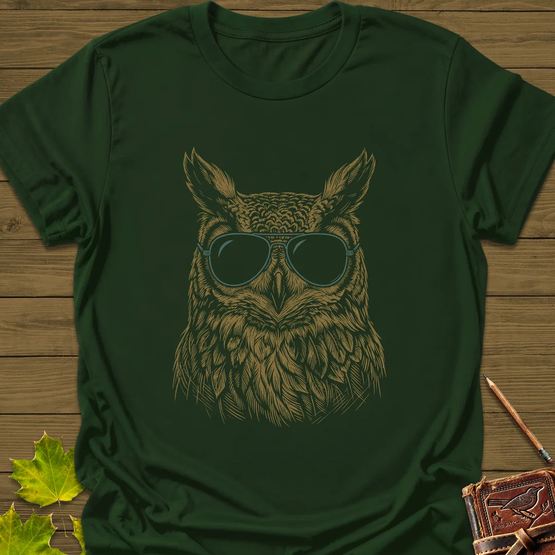 Wise Vision T-Shirt in Forest Green