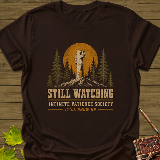 Infinite Patience T-Shirt in Dark Chocolate