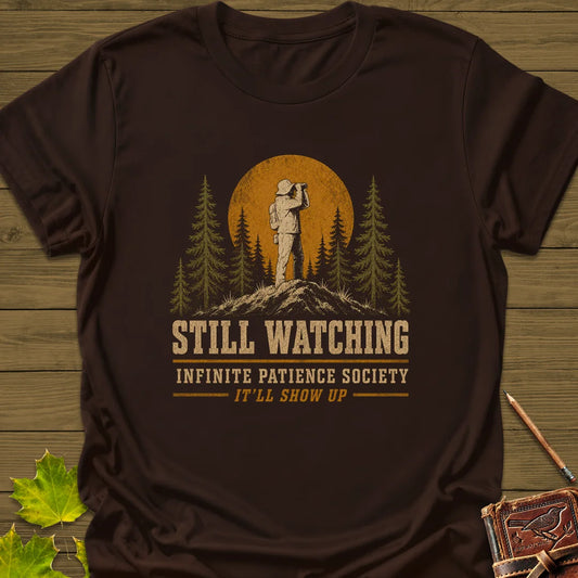 Infinite Patience T-Shirt in Dark Chocolate