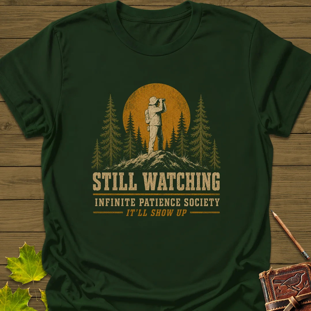 Infinite Patience T-Shirt in Forest Green