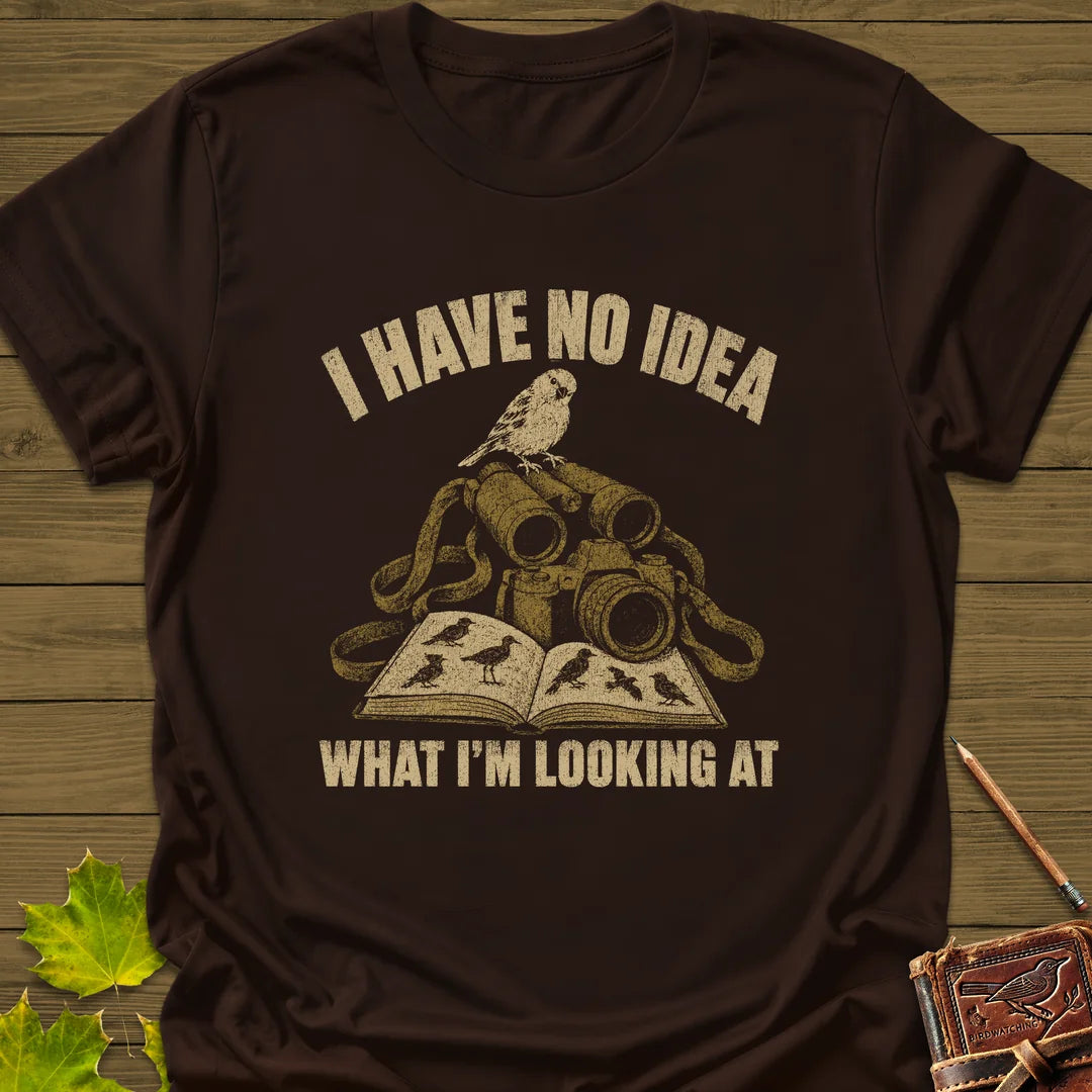 No Idea T-Shirt in Dark Chocolate