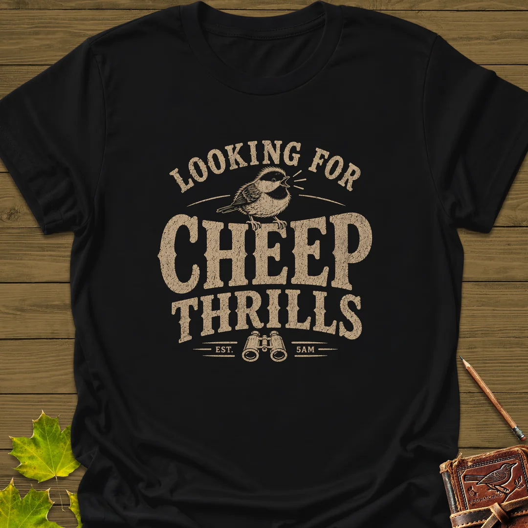 Cheep Thrills T-Shirt in Black