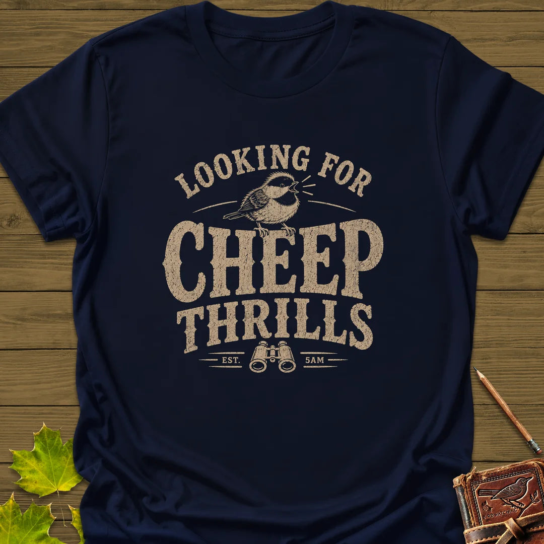 Cheep Thrills T-Shirt in Navy