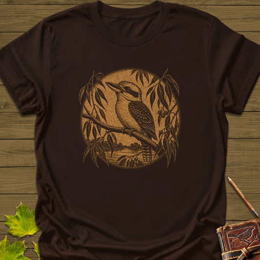 Gumtree Kookaburra T-Shirt in Dark Chocolate