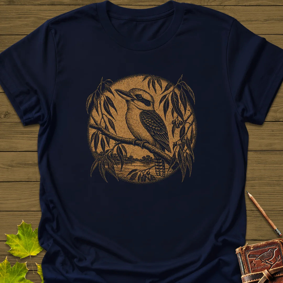 Gumtree Kookaburra T-Shirt in Navy