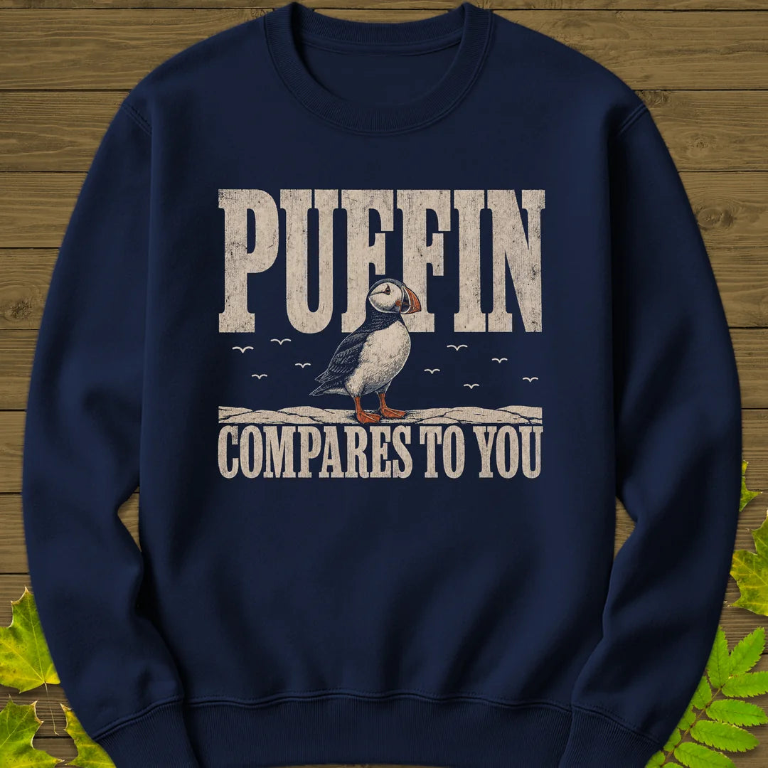 Puffin Compares Sweatshirt in Navy