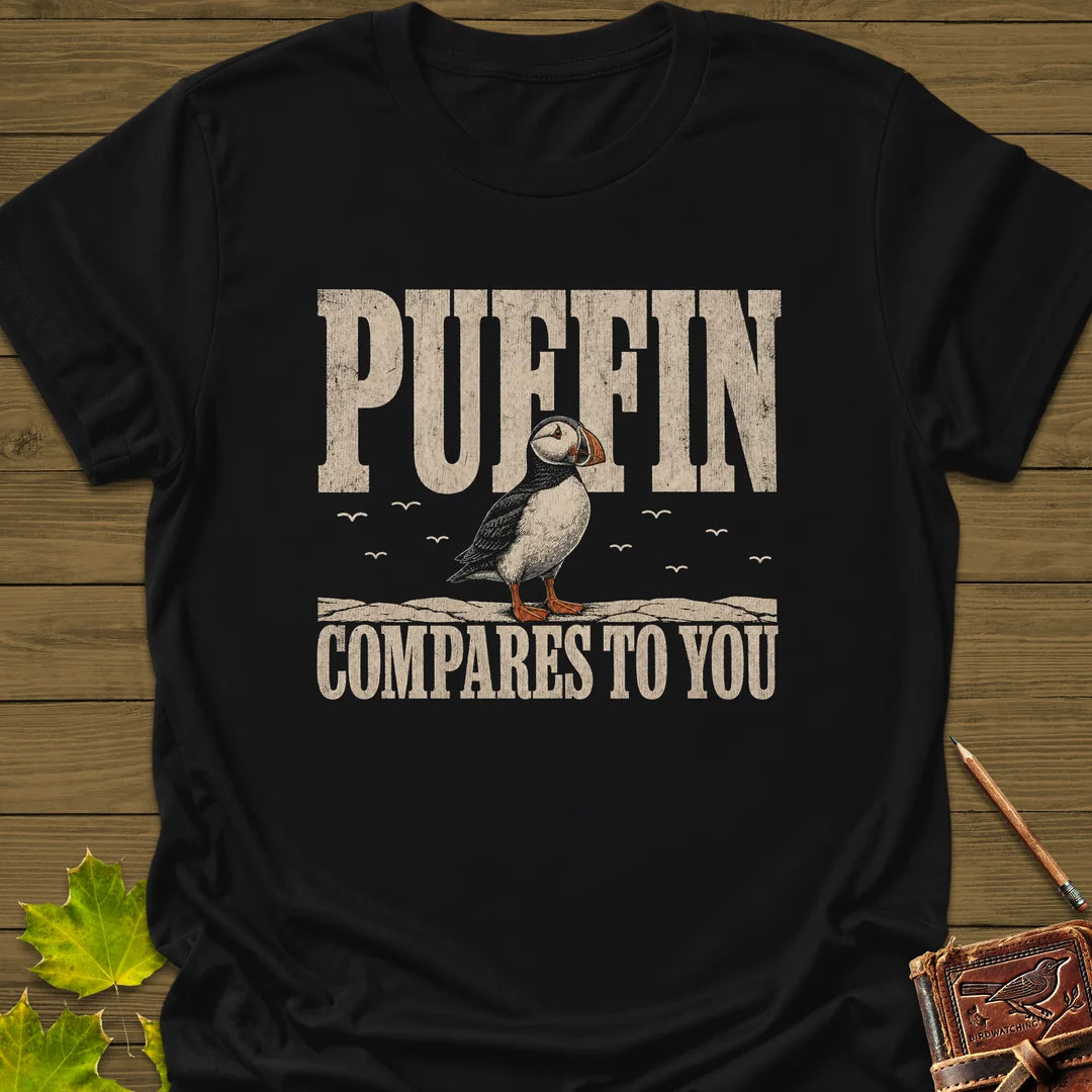 Puffin Compares T-Shirt in Black
