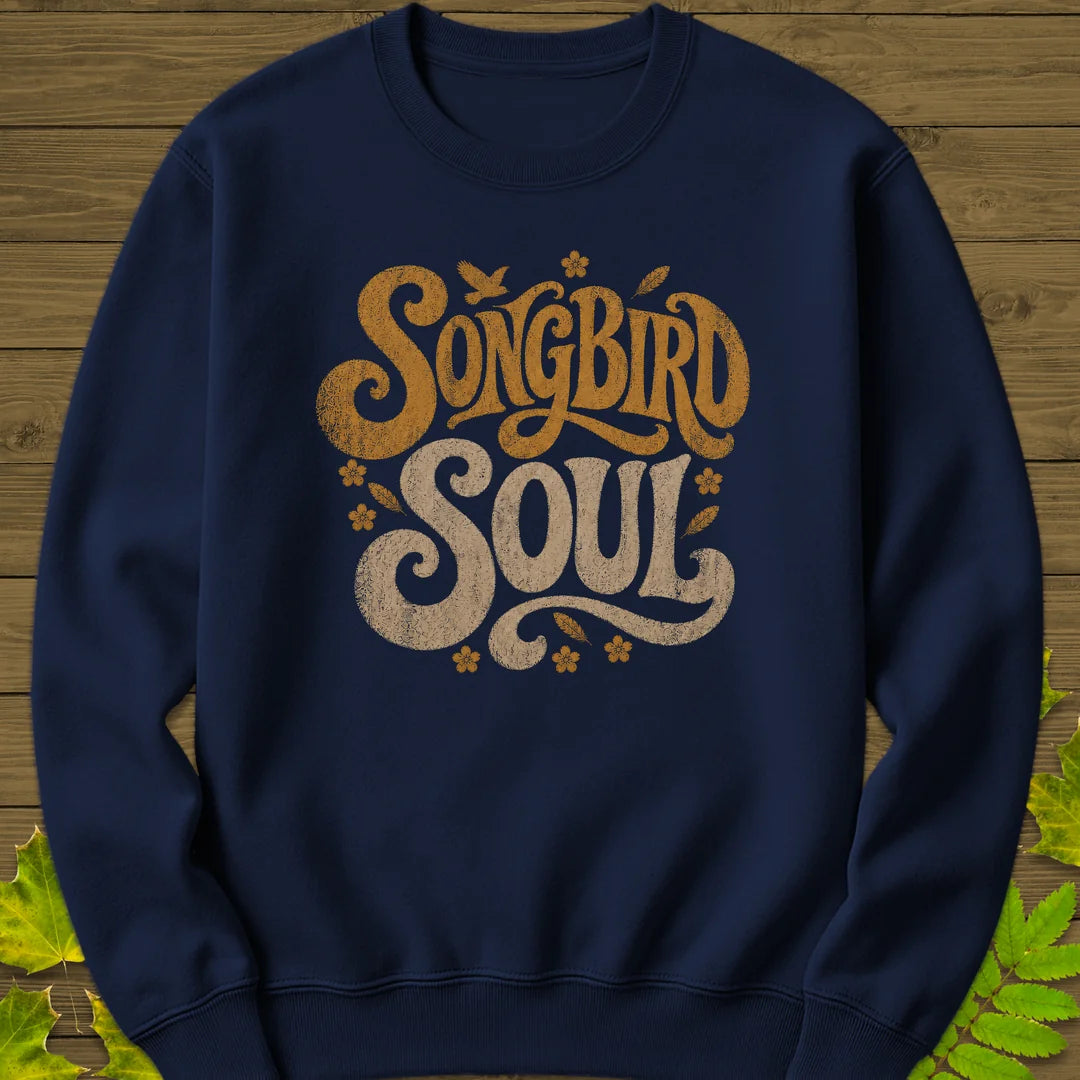 Songbird Soul Sweatshirt in Navy