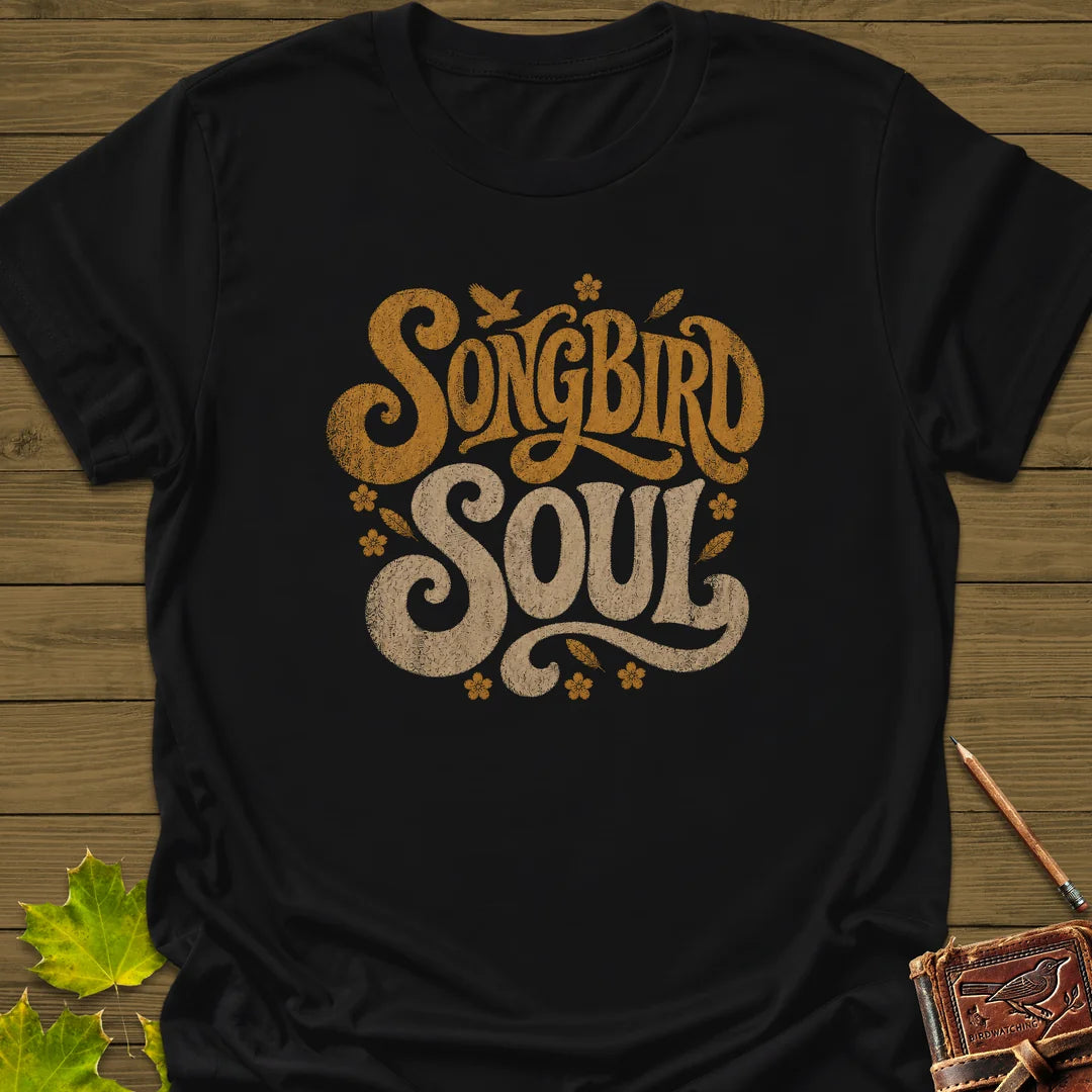 Songbird Soul T-Shirt in Black