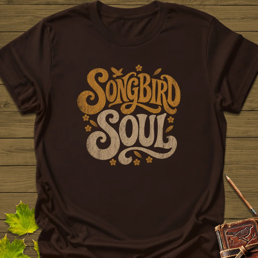 Songbird Soul T-Shirt in Dark Chocolate