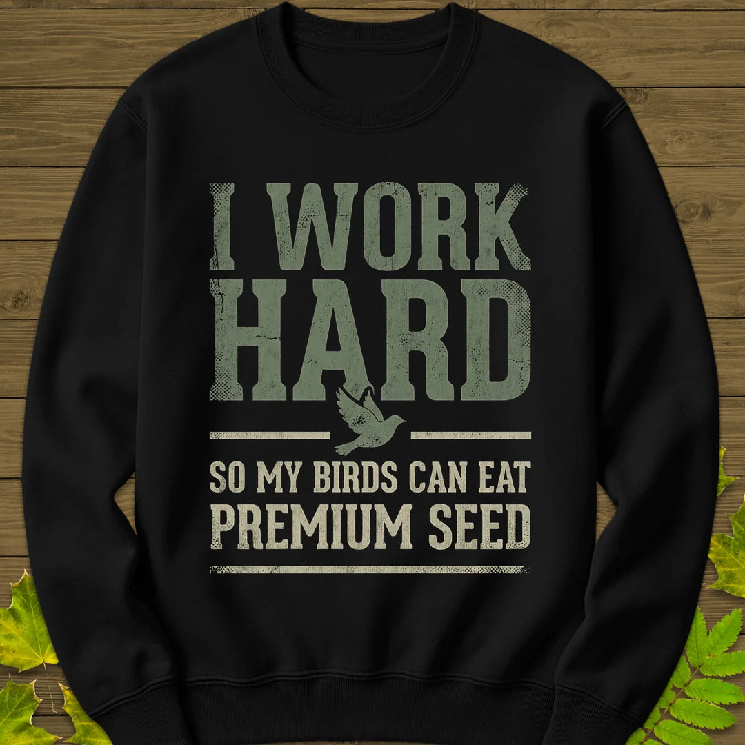 Premium Seed Sweatshirt in Black
