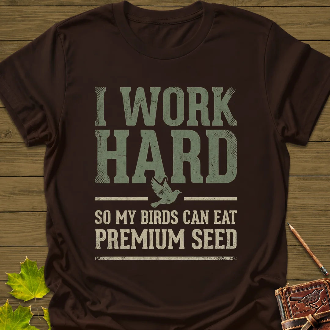 Premium Seed T-Shirt in Dark Chocolate