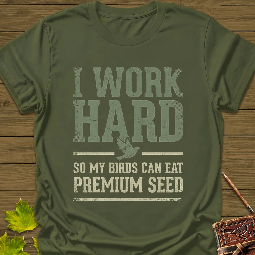 Premium Seed T-Shirt in Military Green