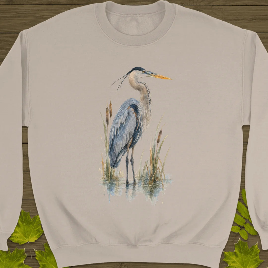 Wetland Majesty Sweatshirt in Sand