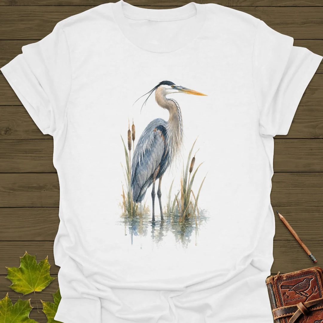 Wetland Majesty T-Shirt in White