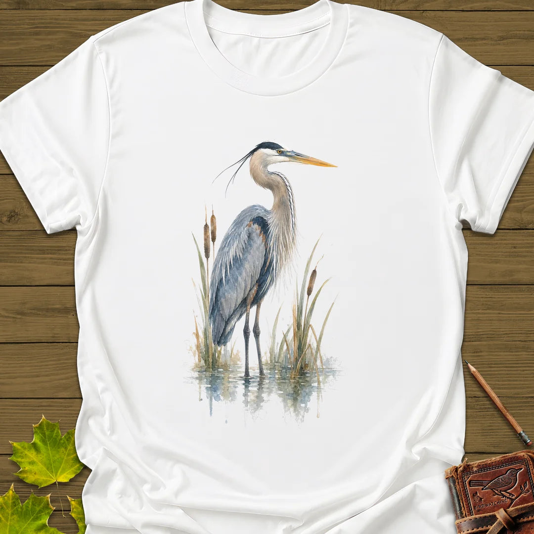 Wetland Majesty T-Shirt in White
