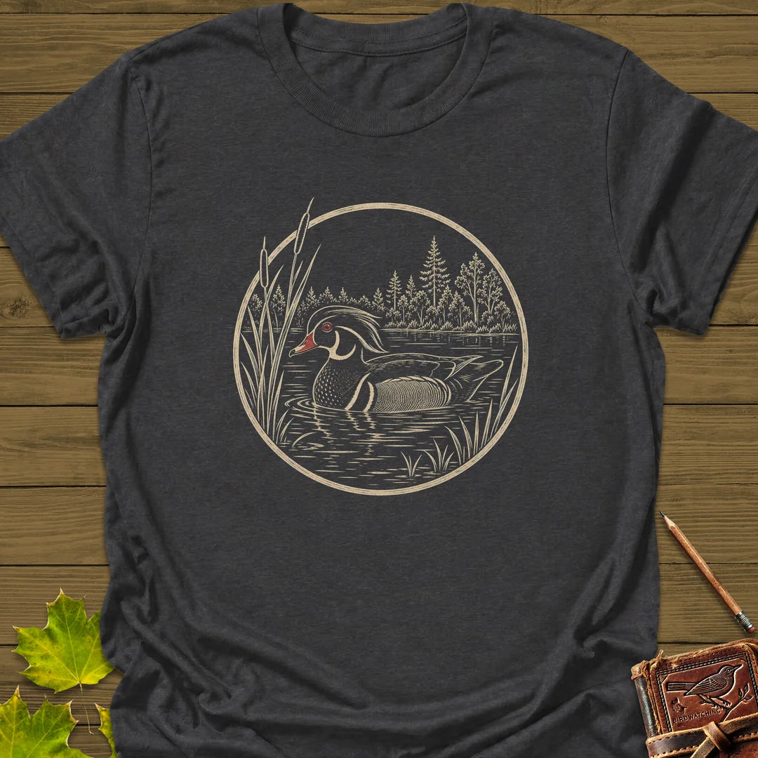 Pond Wanderer T-Shirt in Dark Heather