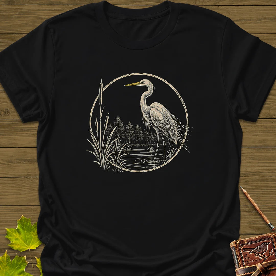 Wetland Grace T-Shirt in Black