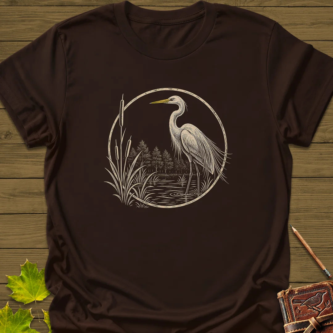 Wetland Grace T-Shirt in Dark Chocolate
