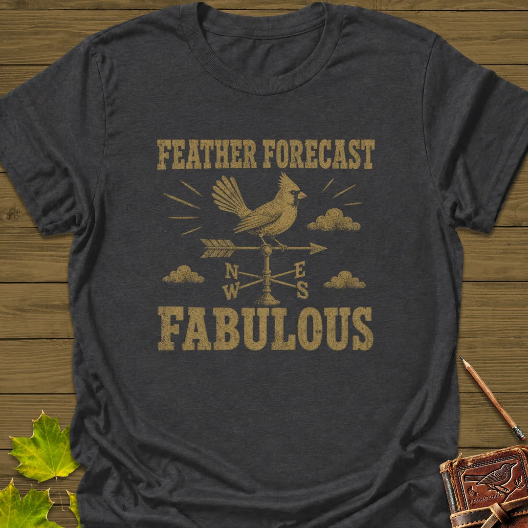 Feather Forecast T-Shirt in Dark Heather