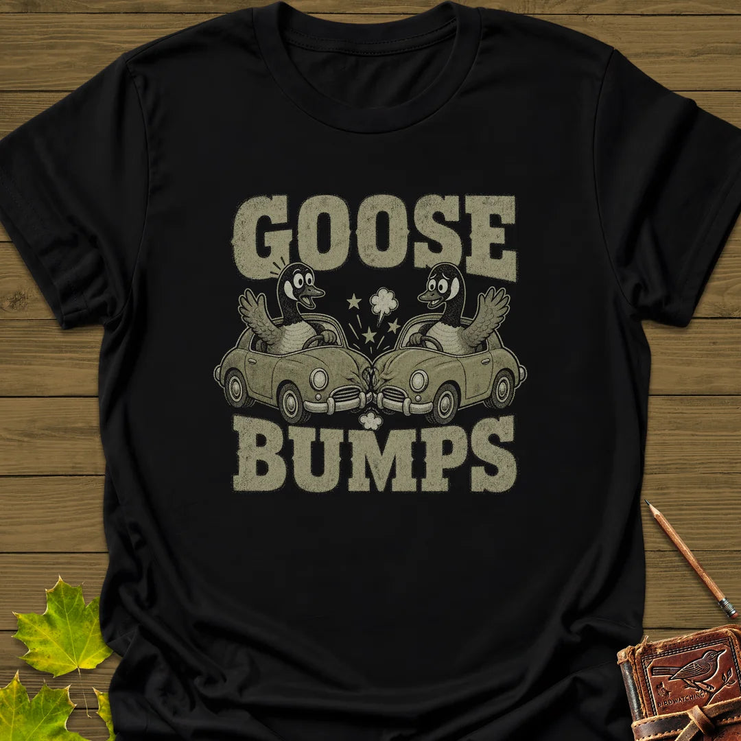 Goose Bumps T-Shirt in Black