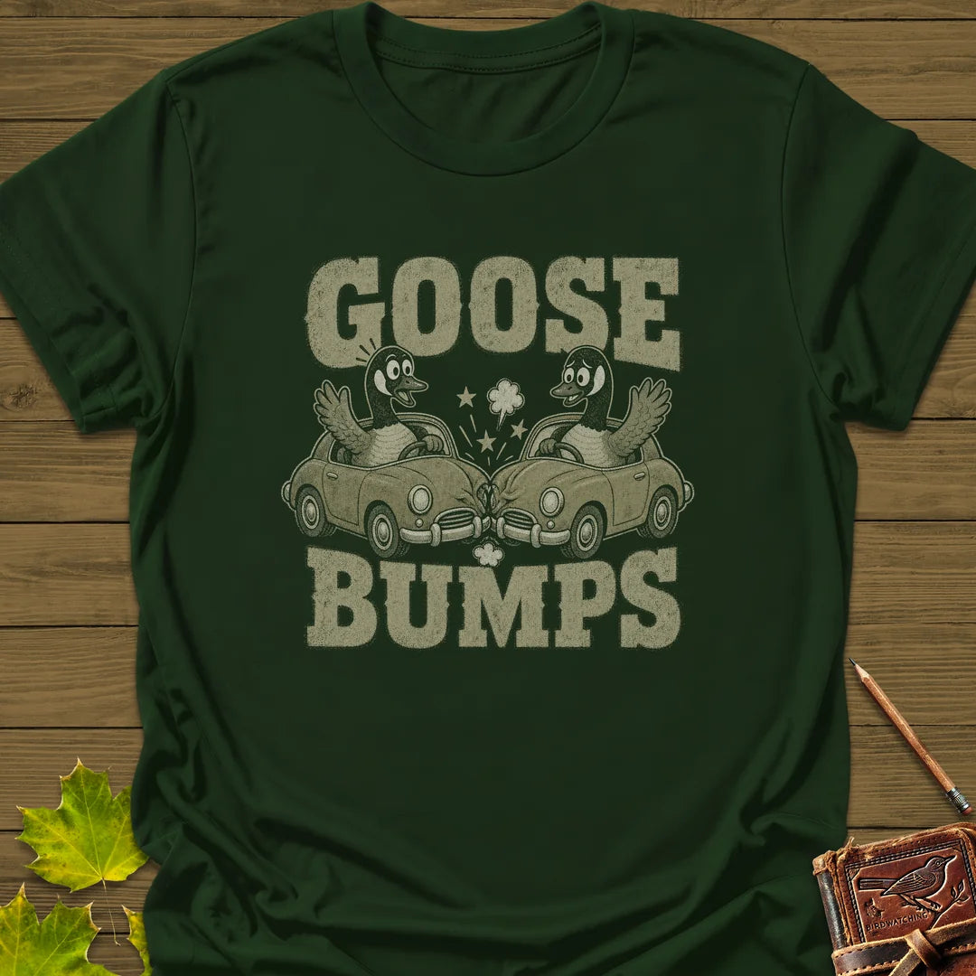 Goose Bumps T-Shirt in Forest Green