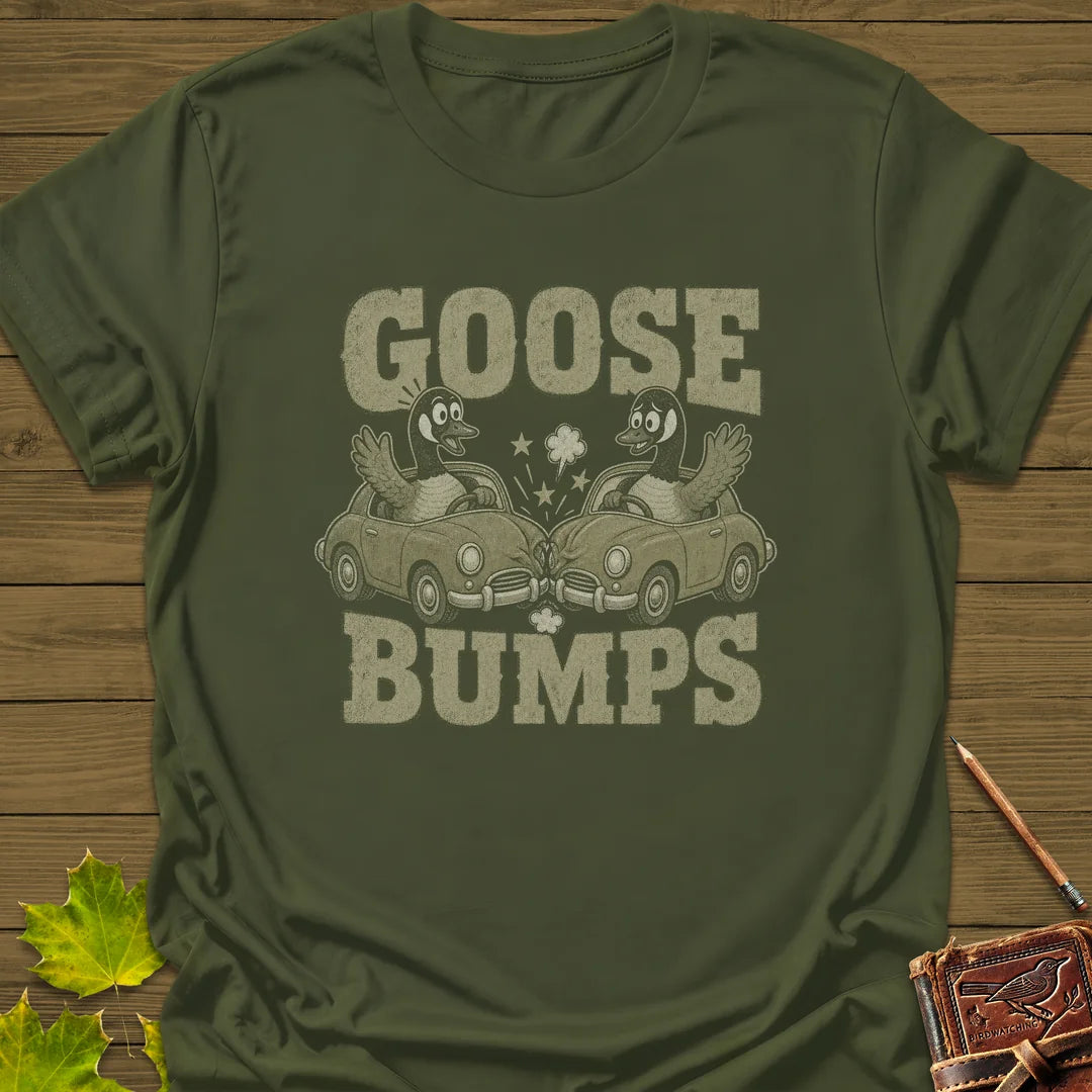 Goose Bumps T-Shirt in Military Green