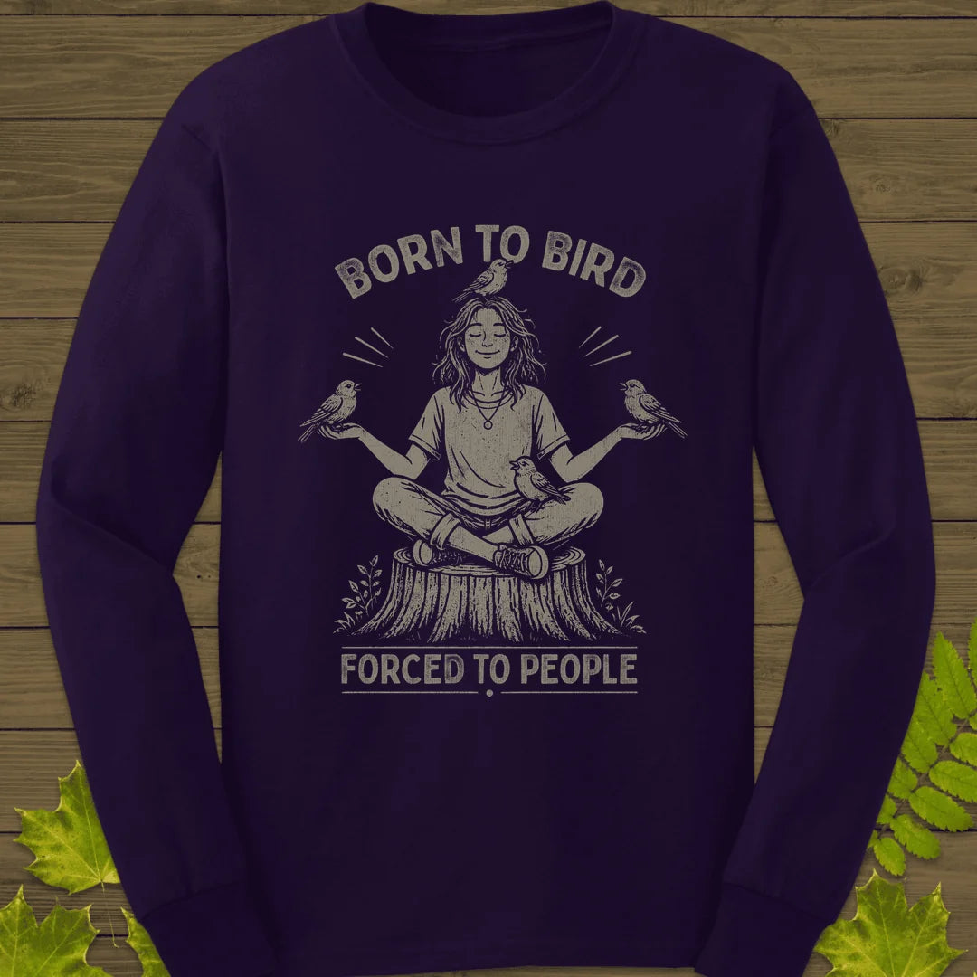 Forced To People (Female) Long Sleeve in Purple