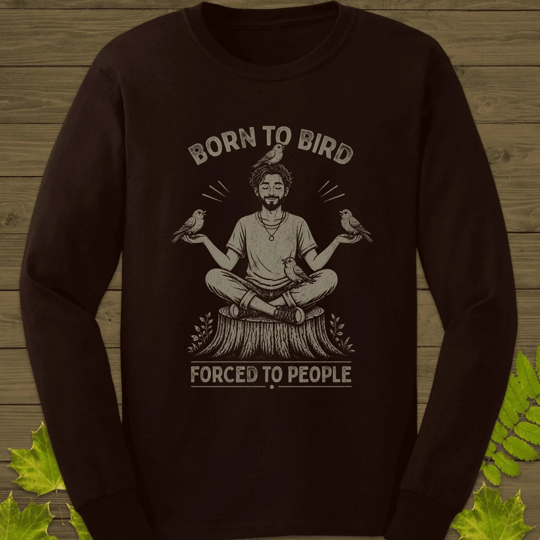 Forced To People (Male) Long Sleeve in Dark Chocolate