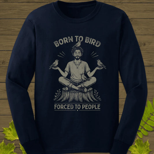 Forced To People (Male) Long Sleeve in Navy