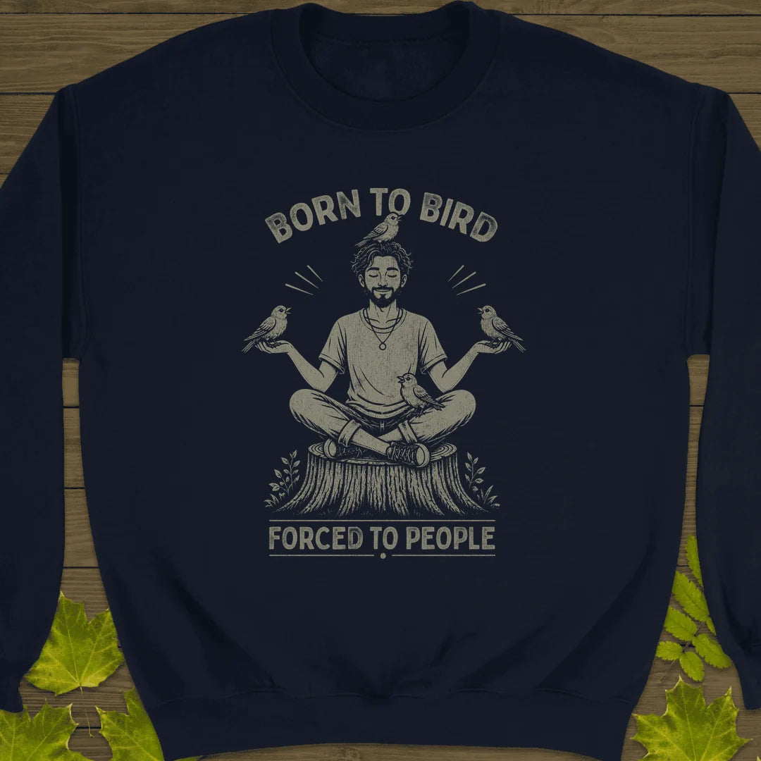 Forced To People (Male) Sweatshirt in Navy
