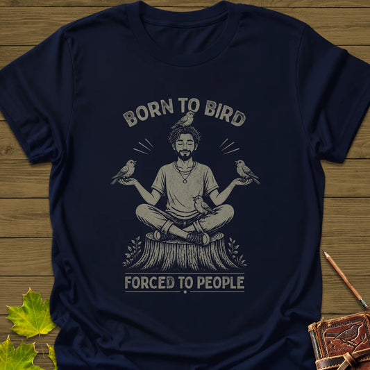 Forced To People (Male) T-Shirt in Navy