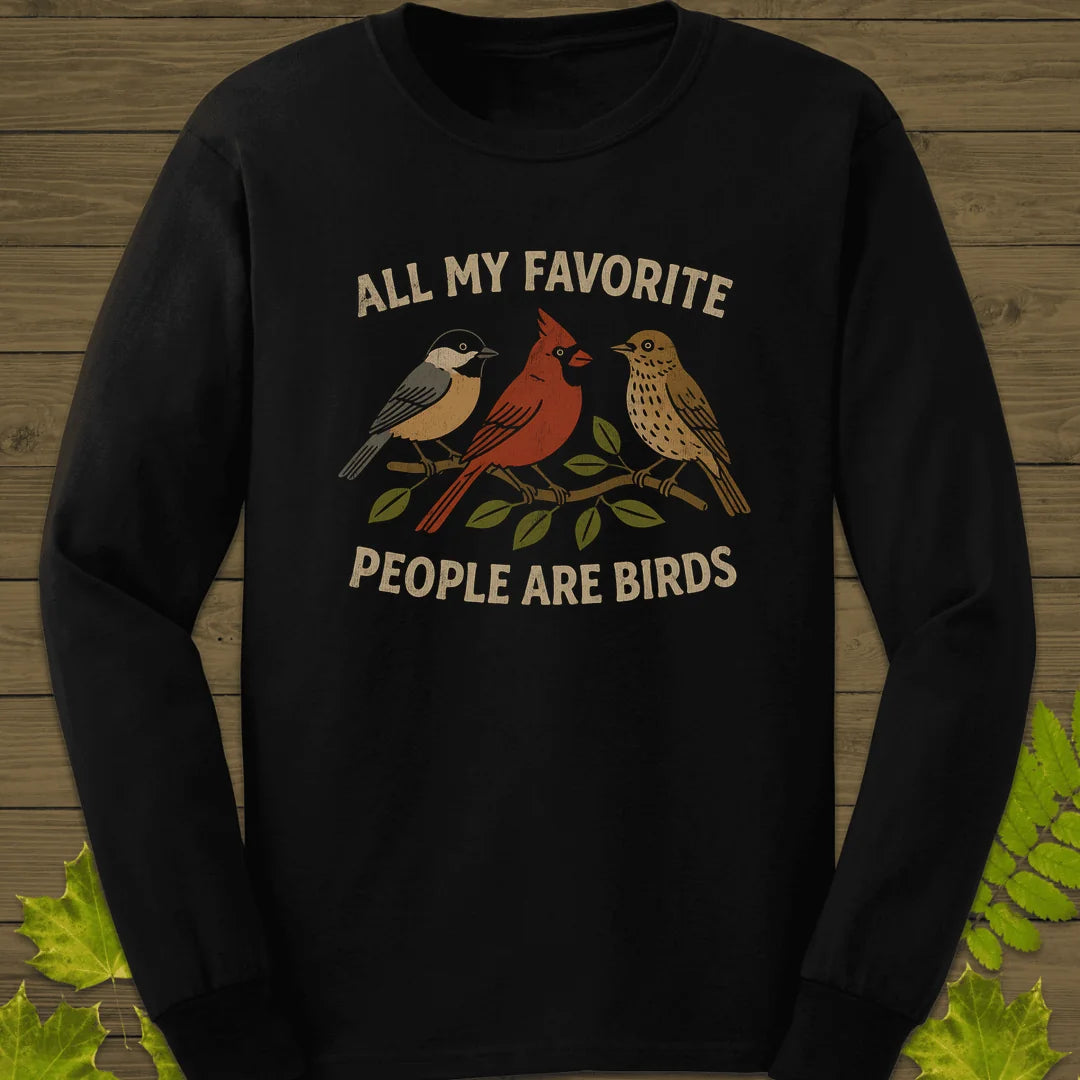 Favorite People Long Sleeve in Black