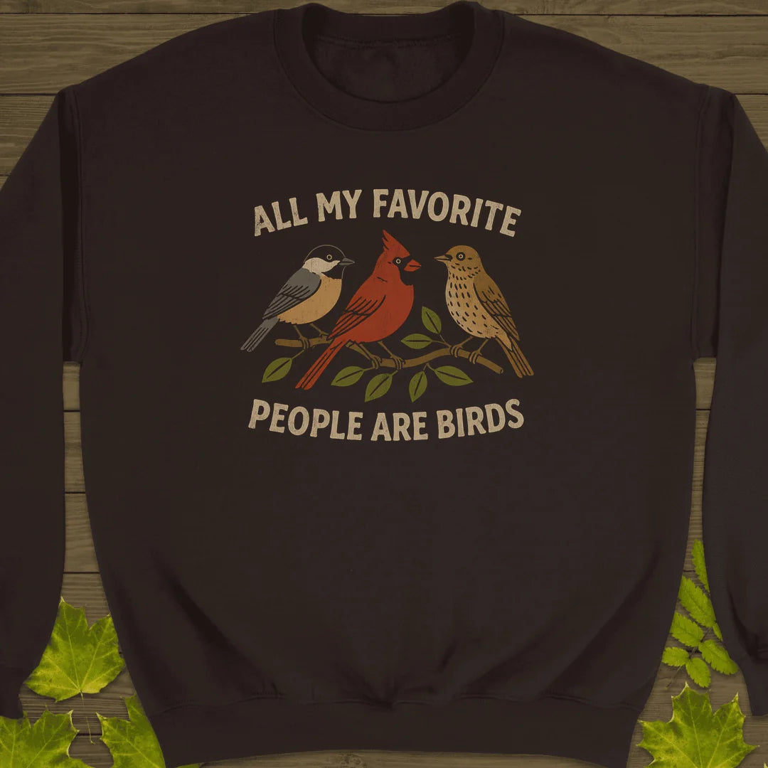Favorite People Sweatshirt in Dark Chocolate