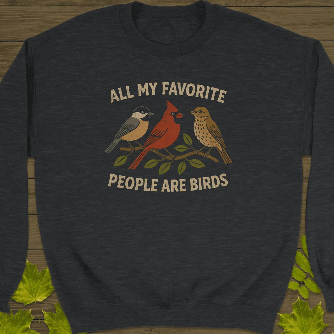 Favorite People Sweatshirt in Dark Heather
