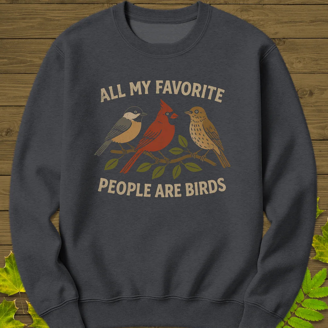Favorite People Sweatshirt in Dark Heather