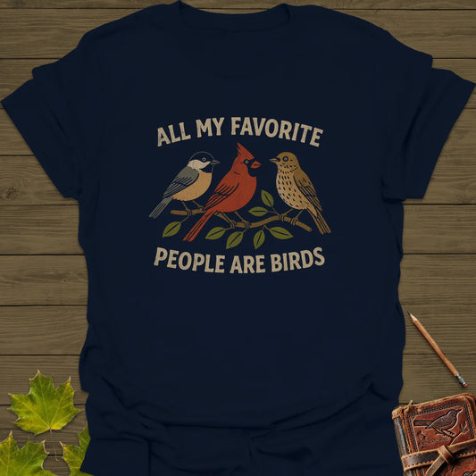 Favorite People T-Shirt in Navy