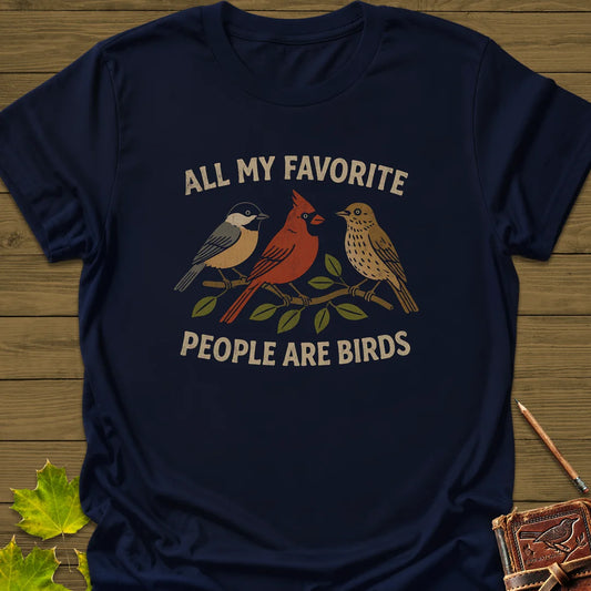 Favorite People T-Shirt in Navy