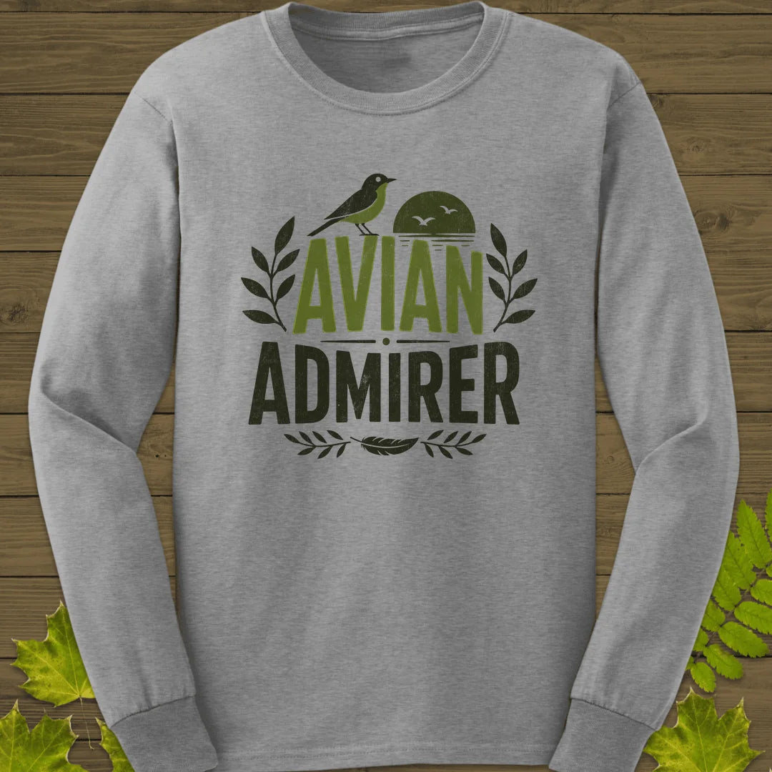 Avian Admirer Long Sleeve in Sport Grey