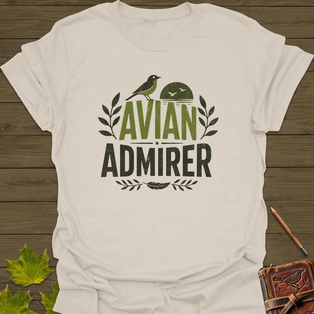 Avian Admirer T-Shirt in Natural