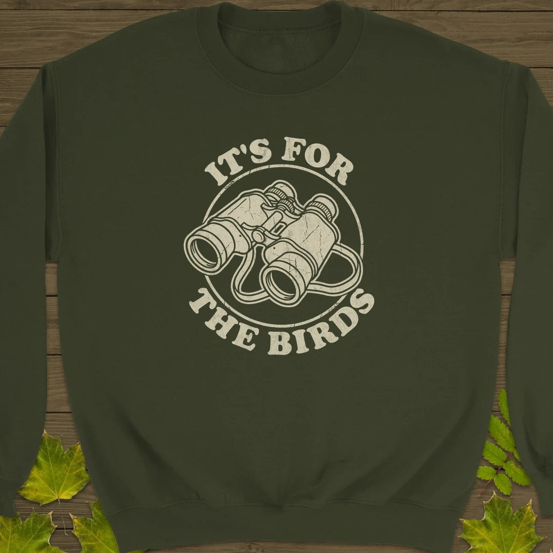 For The Birds Sweatshirt Military Green